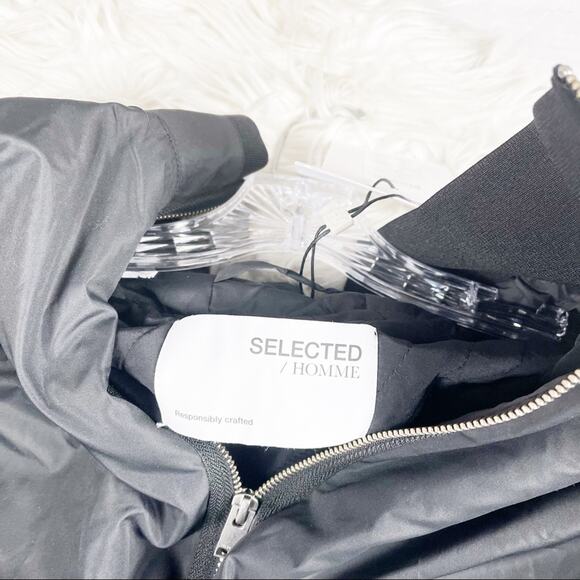 Selected Homme slhsun jkt g - Bomber Jackets Sustainable Fashion Size Medium - Picture 3 of 5